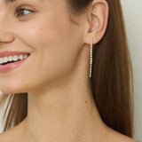 Katharine Crystal Dangle Earrings