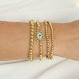 Evil Eye Bracelet Set