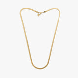 Herringbone Chain Necklace -22"