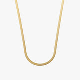 Herringbone Chain Necklace -22"