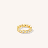 Kathleen Round Crystal Ring