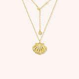 Golden Seashell Necklace