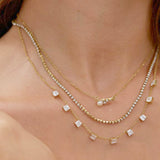 Dainty Scattered Layered Necklace