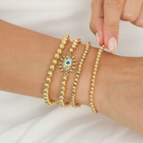 Evil Eye Bracelet Set