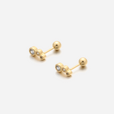 Gold Twinkle Studs