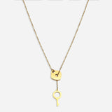 Allyson Lock & Key Necklace