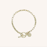 Gold Toggle Bracelet