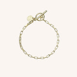 Gold Toggle Bracelet