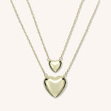 Heart of Gold Necklace Set