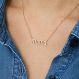 Pavé Mama Necklace