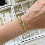 Watch Band Gold Bracelet